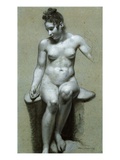 A Seated Female Nude Giclee Print by Pierre-Paul Prud'hon