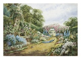 An English Country Garden Giclee Print by Henry Stannard