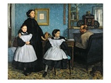 The Bellelli Family Giclee Print by Edgar Degas