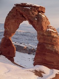 Snow on Delicate Arch Photographie par David Muench