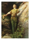 Maude Adams as Peter Pan Giclée-Druck von Sigismond De Ivanowski