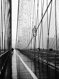 Brooklyn Bridge on Rainy Day Photographic Print by Rachel Royse