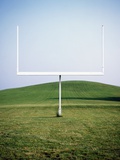 Goal Post in Field Photographic Print by Michael Prince