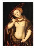 Lucrèce reproduction procédé giclée par Lucas Cranach