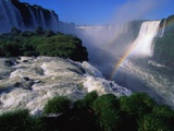 Rainbow and Waterfalls Photographic Print by Pablo Corral Vega
