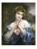 A Summer Rose Giclée-Druck von Francois Martin-kavel