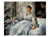 La lecture reproduction procédé giclée par Edouard Manet
