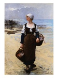Fleur des Greves Giclee-trykk av Pierre Marie Beyle