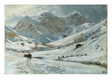 Three Giants, Davos Giclee Print by Harry Goodwin