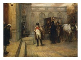 Napoleon After Waterloo Giclee Print by Robert Alexander Hillingford