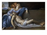 Lamentation of Christ reproduction procédé giclée par Annibale Carracci