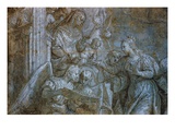 Detail of Saint Catherine Receiving Wedding Ring from The Marriage of Saint Catherine reproduction procédé giclée par Veronese 