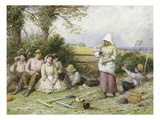 Welcome Refreshment Giclee Print by Myles Birket Foster