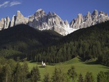 St. Giovanni Church in Val di Funes Photographic Print by Richard Klune