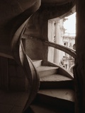 Spiral Stone Staircase in Convento de Cristo Photographic Print by John & Lisa Merrill