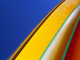 Brightly Colored Boat Exterior Photographie par Onne van der Wal