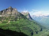 Glaciated Mountain Peaks and Valley Photographic Print by Neil Rabinowitz