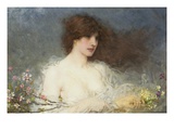 A Spring Idyll reproduction procédé giclée par George Henry Boughton