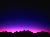 Sunset over Teton Range Photographie par Mark Karrass