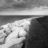 Marble Breakwater Photographic Print by Chip Forelli