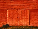 Detail of a Red Barn Photographic Print by Stuart Westmorland