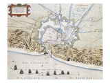 City of Dunkirk Giclee-trykk av Jan Blaeuw