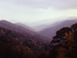 Smoky Mountains in the Mist Fotografisk trykk av Rick Barrentine Smoky Mountains in the Mist Fotografisk trykk av Rick Barrentine