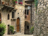 Tuscan Stone Houses Photographie par William Manning