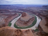 Goose Neck Near Canyonlands Lámina fotográfica por Louie Psihoyos Goose Neck Near Canyonlands Lámina fotográfica por Louie Psihoyos