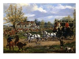 The Meet Giclee Print by Henry Thomas Alken