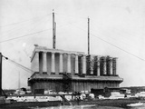 Construction of the Lincoln Memorial Photographic Print