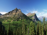 Glaciated Mountain Peaks Photographic Print by Neil Rabinowitz