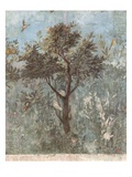 Roman Fresco of Tree with Birds Giclée-Druck von Araldo Luca