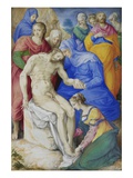 The Lamentation Giclee Print by Giorgio Giulio Clovio
