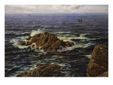 Land's End, Cornwall, England Giclee Print by John Brett