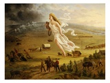 American Progress Lámina giclée por John Gast