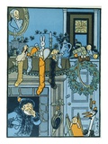 Denslow's Night Before Christmas Giclee Print by William W. Denslow