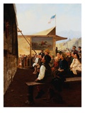 The Puppet Show Giclee Print by Theodore Kleehaas