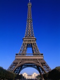 Eiffel Tower in Paris Photographic Print by Louie Psihoyos