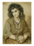 Calliope Coronio Giclee Print by Dante Gabriel Rossetti