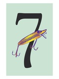 Number 7 Giclee Print by Steve Collier