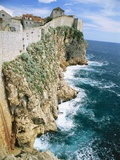 Walled Town of Dubrovnik on Dalmatian Coast Photographie par Macduff Everton