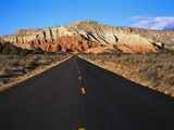 Highway Heading to Bryce Canyon Photographic Print by Carl & Ann Purcell