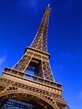Eiffel Tower in Paris Photographic Print by Louie Psihoyos
