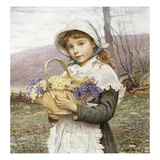 Spring Flowers Giclee-trykk av Edwin Bale