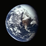 Earth Seen from Space Photographic Print