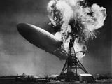 Hindenburg Explosion Photographic Print by Bettmann 