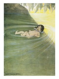 Water-Babies reproduction procédé giclée par Jessie Willcox Smith