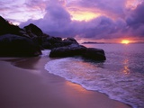 The Baths in Virgin Islands Fotografie-Druck von Nik Wheeler