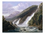 The Russell Falls, Tasmania Giclee Print by John Haughton Forrest